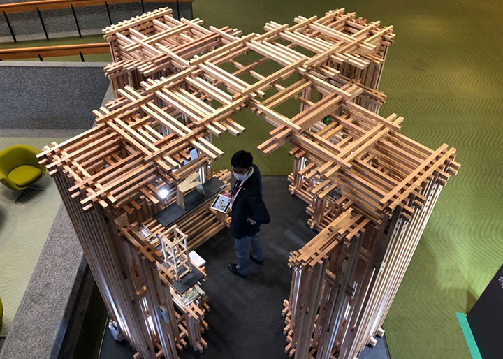 WOODRISE 2021 KYOTO 大成建設ブース