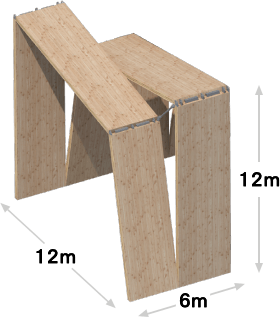 「T-WOOD SPACE」の基本ユニット