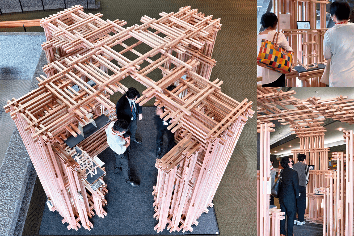 「WOODRISE 2021 KYOTO」大成建設ブース