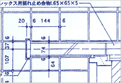 部分拡大 部位毎に細かく指定した