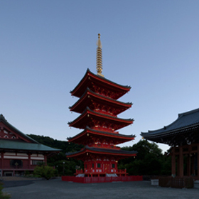 淨心山願昭寺　五重塔