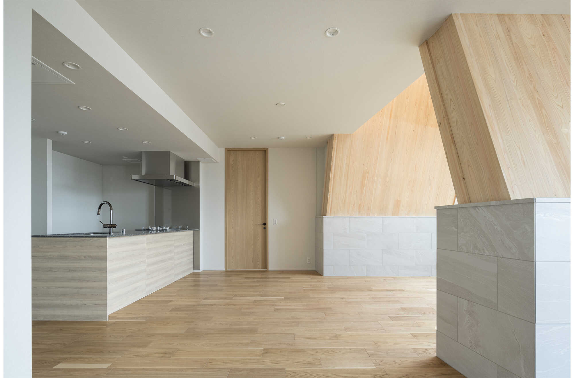 最上階住戸内観