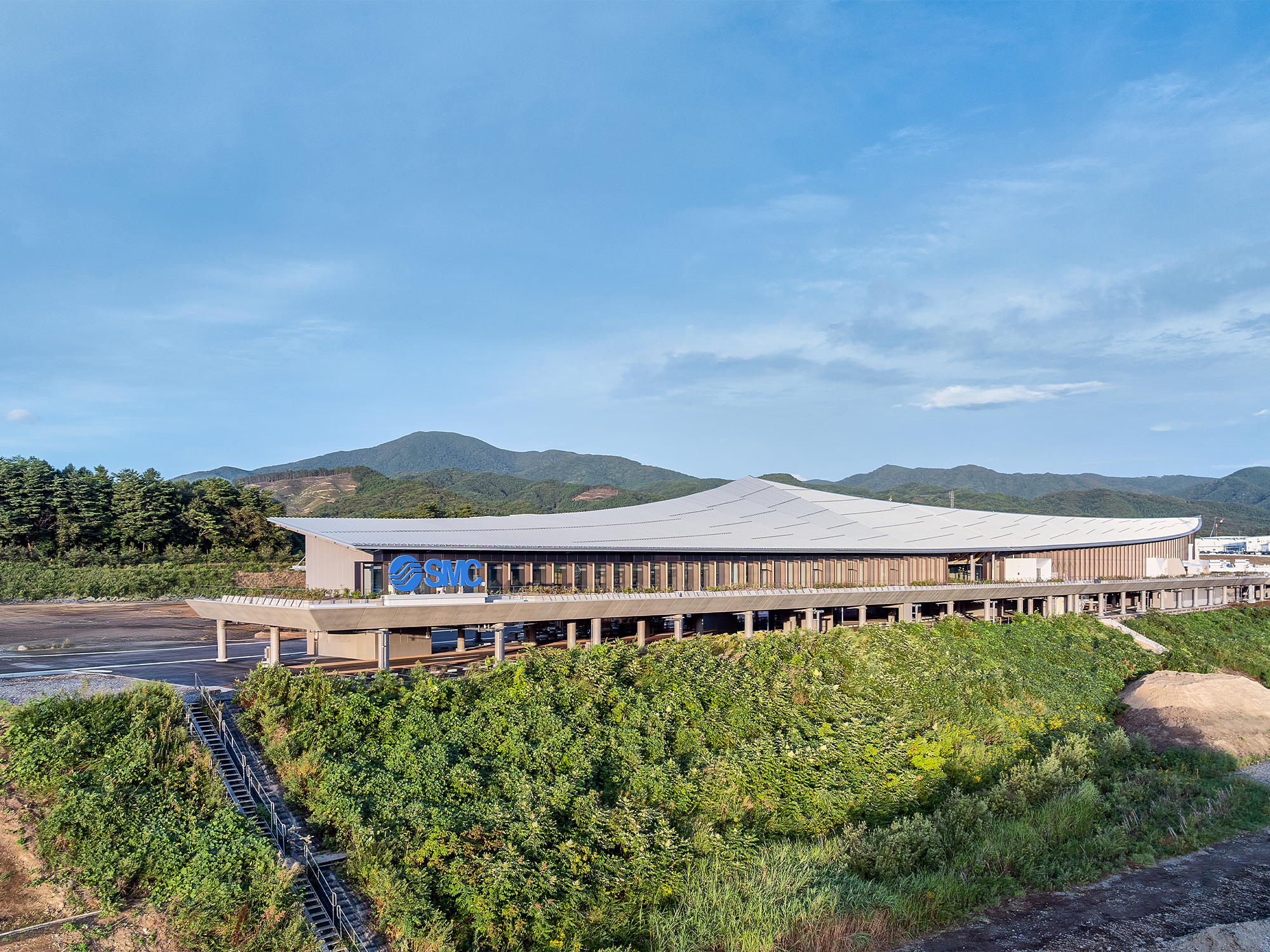 「共用棟」鳥瞰